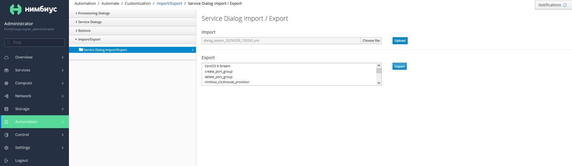 import